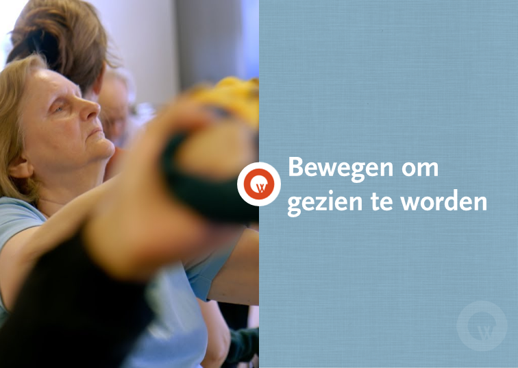 Bewegen om gezien te worden